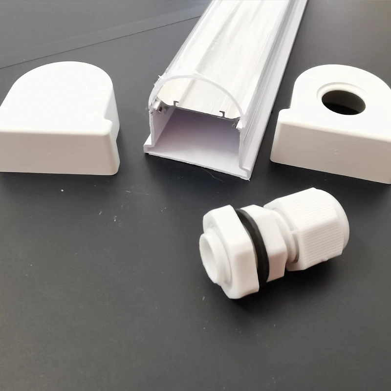 Kaluwihan saka IP65 LED T8 Housings Integrated kanggo Déwan Komersial